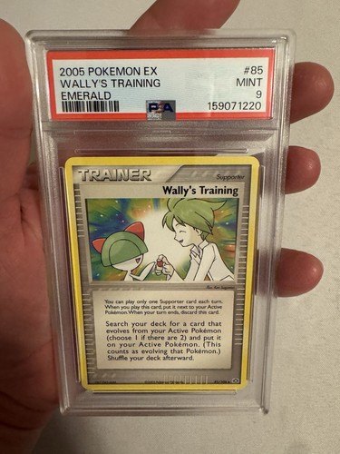 Wally's Training graded PSA 9 for sale on eBay