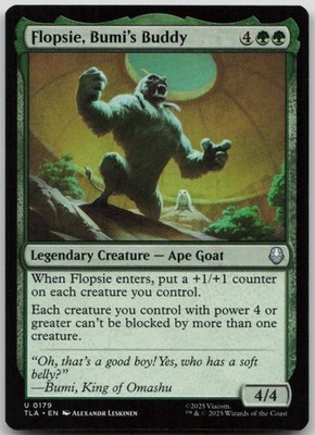 Flopsie, Bumi's Buddy Avatar: The Last Airbender 179 NM MTG
