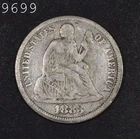 1883 Liberty Seated Dime