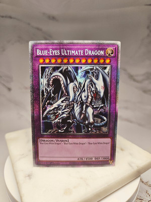 Blue-Eyes Ultimate Dragon (T3-01 OCG Art) - Starlight Rare - Custom Alt Art Card