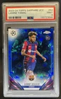 2023-24 Topps Chrome Sapphire UEFA Lamine Yamal RC Refractor #64 Barcelona PSA 9