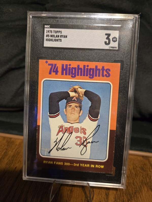 1975 Topps - '74 Highlights Nolan Ryan #5
