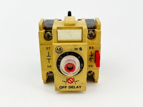 Allen Bradley 196-FTB Pneumatische Zeitschaltuhr 180Sec für Schütz - Bild 4 von 5