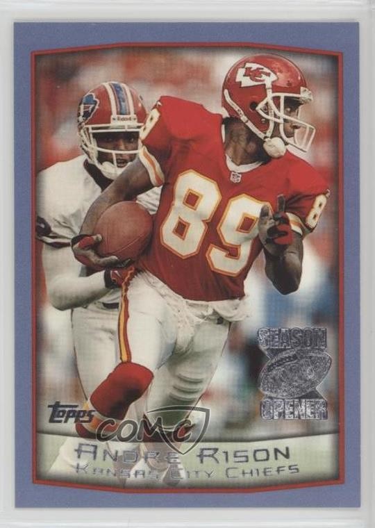 1999 Topps Season Opener Andre Rison #24 0q3