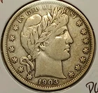 1903 Barber Half Dollar Fine/VF *Pleasing Coin*