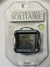 Excalibur Electronics-Touch Screen Solitaire Game Handheld Large LCD Screen New