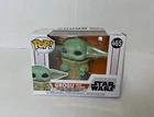 Funko POP! Star Wars The Mandalorian Grogu with Cookie #465 Vinyl Figure DMGDBOX