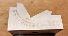 YTC Adjustable Angle Vee Block 1.75" Wide 4" Long