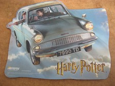 HARRY POTTER+RON WEASLEY+CAR "CHAMBER OF SECRETS" MOUSE MAT MOUSEMAT UNUSED.