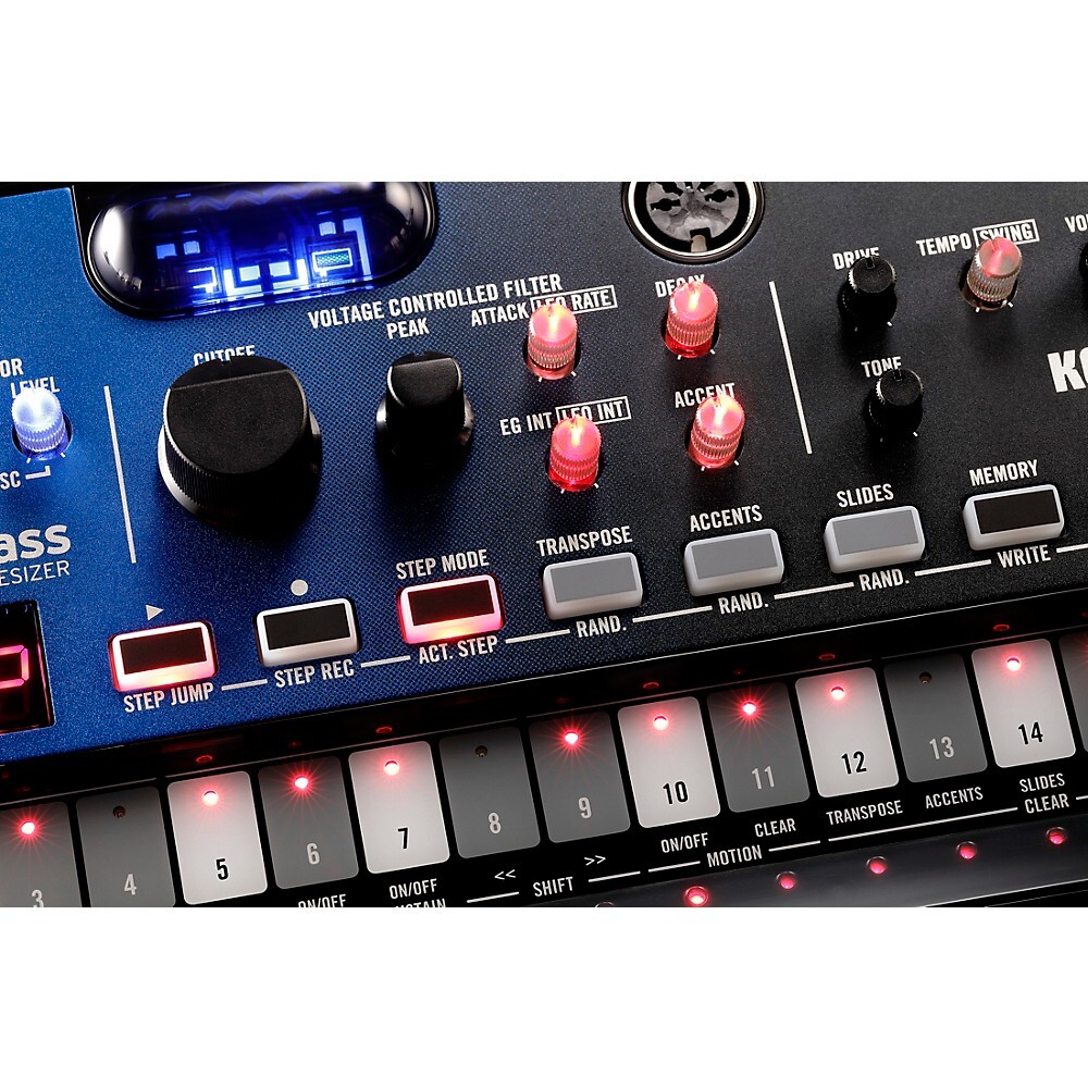 Korg Volca NuBass Vacuum Tube Bass Synthesizer Black | eBay