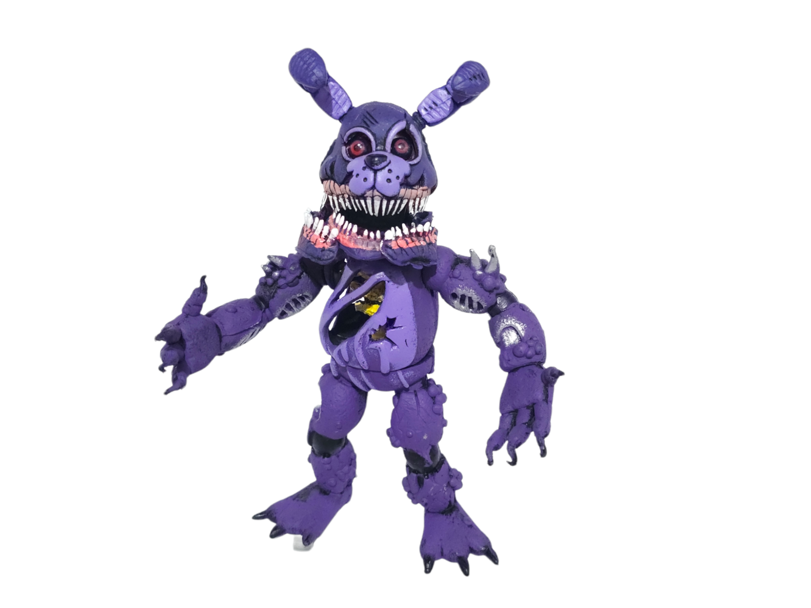 TOY FIGURE MEXICAN BONNY PURPLE FIVE NIGHTS AT FREDDY 'ANIMATRONICS TWISTED