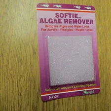 2 JUNGLE 3" SQUARE Acrylic AQUARIUM ALGAE WATER LINE REMOVER SCRUBBER NEW nj300