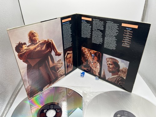 "The Bible...in the Beginning" Special Widescreen Laserdisc LD - George C. Scott - Picture 3 of 4