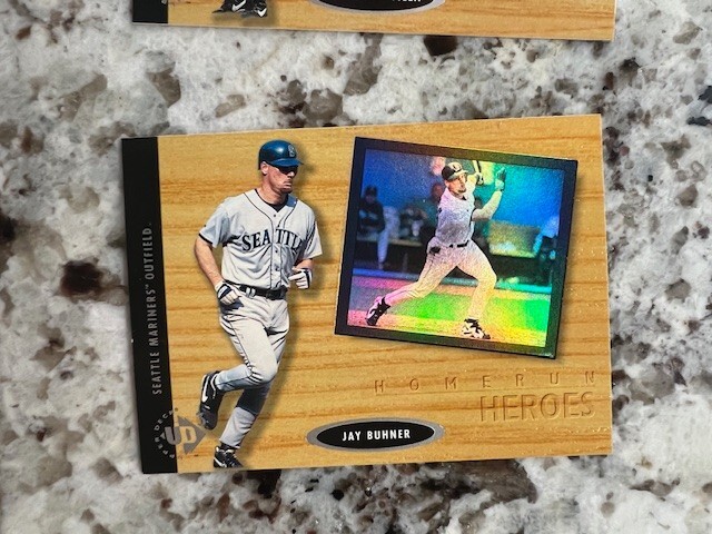 1997 UPPER DECK UD3 CARD HR HEROES SEATTLE MARINERS JAY BUHNER #7