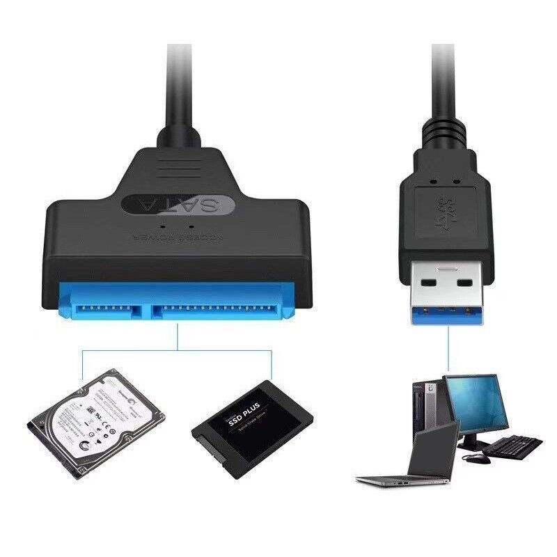 USB to Sata Adapter 3.0 to 2.5 3.5 Sata HDD SSD Hard Drive Power Adapters