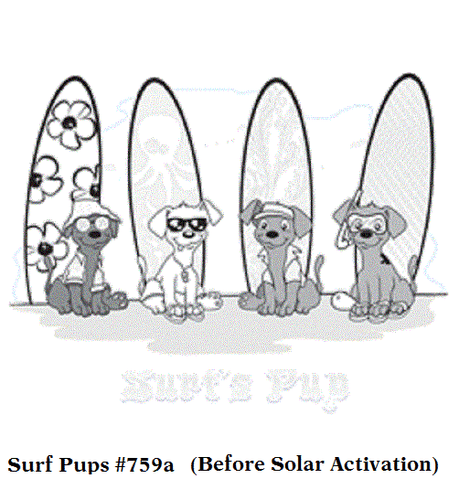 Surfing Snowboard HEAT PRESS Machine Transfer for Application on T Shirt /Fabric - Picture 5 of 9