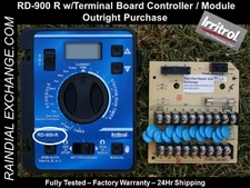 Irritrol Rain Dial RD-900 R, RD900 R w/ board EX Cond. - Fst Shp,Warranty,Tested