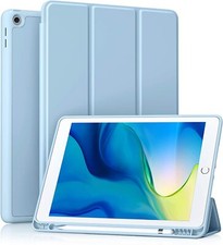 10.2" iPad 9th/8th/7th Gen Case , Soft TPU Sleep/Wake Cover, Apple Pencil Holder