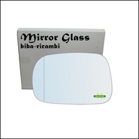 Glas RüCkspiegel Verchromt AsphäRisch Seite Sx-Guidatore FüR Suzuki Ignis I