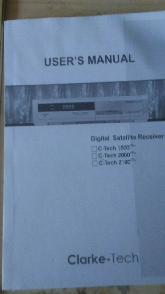 RICEVITORE SATELLITARE CLARKE TECK C-1500 RICONDIZIONATO PERFETTO LEGGI BENE - Immagine 3 di 3