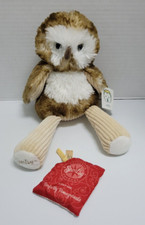 Scentsy Buddy Plush Oakley Owl 13  Stuffed Plush Retired Nursery Pomegranate Pak