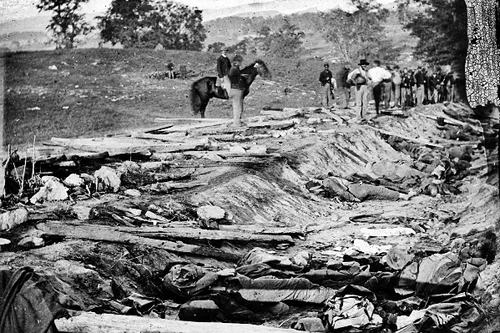 New 5x7 Civil War Photo: Sunken Road or Bloody Lane, Antietam - Sharpsburg