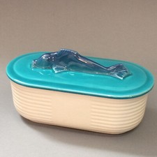 Schramberg Vintage Fischtopf Heringstopf Keramik