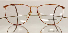 Original PERRY ELLIS PE 54 2 Eyeglasses HAVANA New Metal 56-15-138 Italy