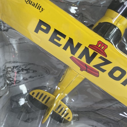 Penzoil Limited Edition Stinson Detroiter Cast Metal Bank - Picture 6 of 11