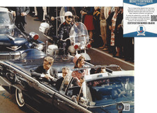 MARY ANN MOORMAN JFK ASSASSINATION WITNESS SIGNED 8x10 PHOTO E BECKETT COA BAS