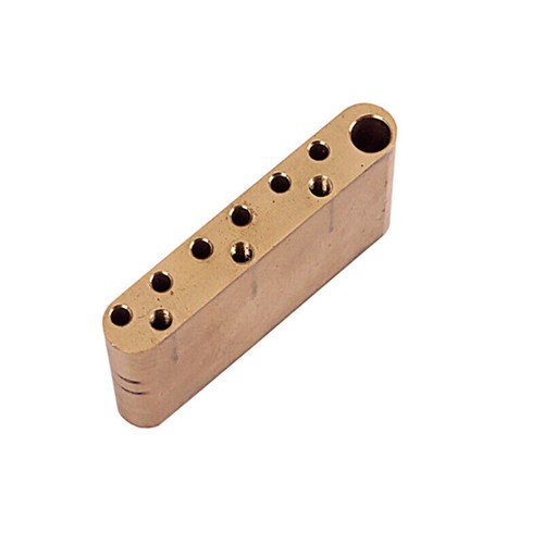 Bloc trémolo laiton pour accessoires guitare Fender Stratocaster Bridge - Photo 7/7