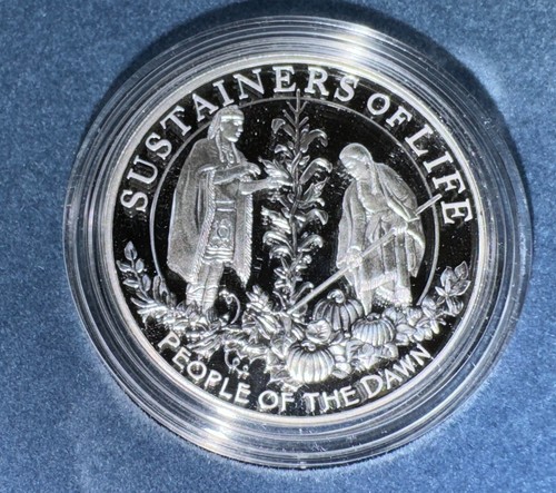 2020 UK/USA Commemorative Coins: 400th Anniversary of the Mayflower COBM-4077 - Picture 18 of 23