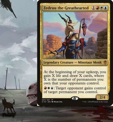 Zedruu the Greathearted Bad Donations Commander Deck MTG EDH Ready-to-Play Magic | eBay Zedruu the Greathearted Bad Donations Commander Deck MTG EDH Ready-to-Play Magic | eBay