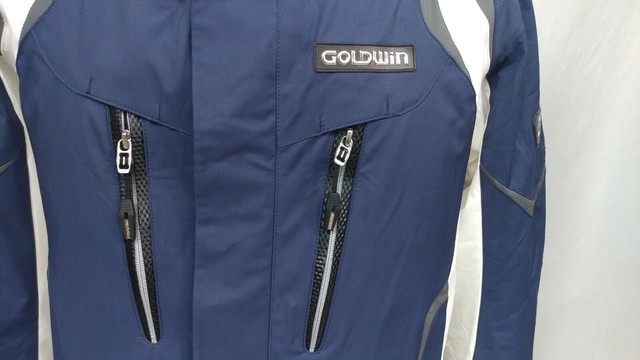 Goldwin Snowboarding Ski Jacket Blue Coat W/Removable Hood Size 48 Men's Small S | eBay