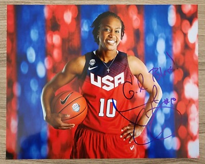 WNBA Tamika Catchings HOF サイン入り写真 Tamika Catchings Signed Indiana Fever 8x10 Photo Basketball