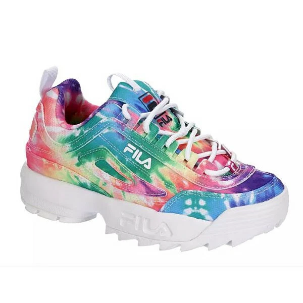 Fila disruptor ii store tie dye shoes