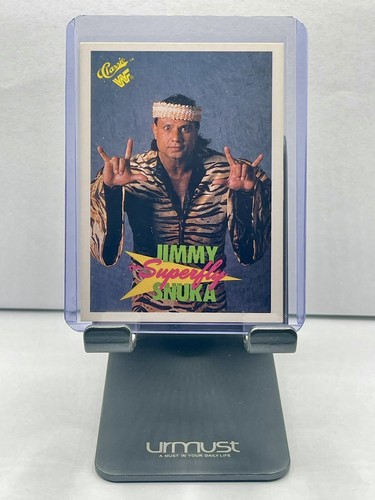 1990 Titan Sports Wrestling Card Sensational Superfly Jimmy Snuka #14 - Picture 3 of 3