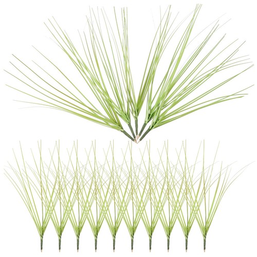 15 Pcs Simulated Grass Artificial Plants For Home Decor Indoor Fake