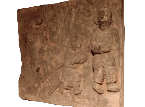 Chinese Tomb Pottery Tile Probably Sung Dynasty Chait Auction - Picture 7 of 13