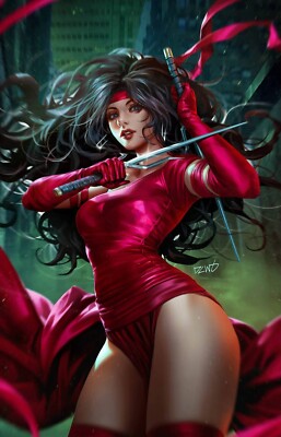 DAREDEVIL #11 1:50 DERRICK CHEW ELEKTRA VIRGIN VARIANT MARVEL NM