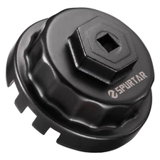 Spurtar Oil Filter Wrench for Toyota Cap Style Oil Filter Removal Tool 64mm f...