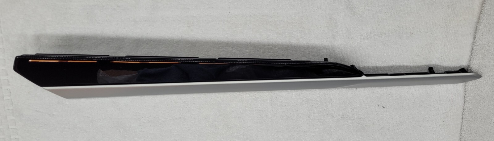 LAMBORGHINI URUS INTERIOR DOOR TRIM INSERT PANEL CARRIER WOOD PIANO BLACK RIGHT