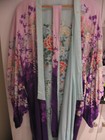 Kimono robe . Vintage . Womens . 100 % Silk . Ca. 1905 — photo 8