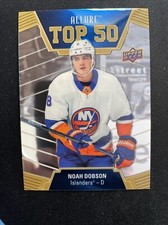 19-20 UD Allure Hockey Rookie Top 50 T50-29 Noah Dobson
