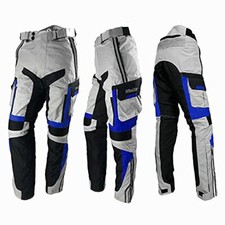 Pantaloni da per Moto con Protezioni Omologate livello 2 su Ginocchia e Fianchi