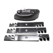 Mulch Cover & Blade Kit for John Deere 48" Mower LA130 LA140 LA145 LA155 LA165
