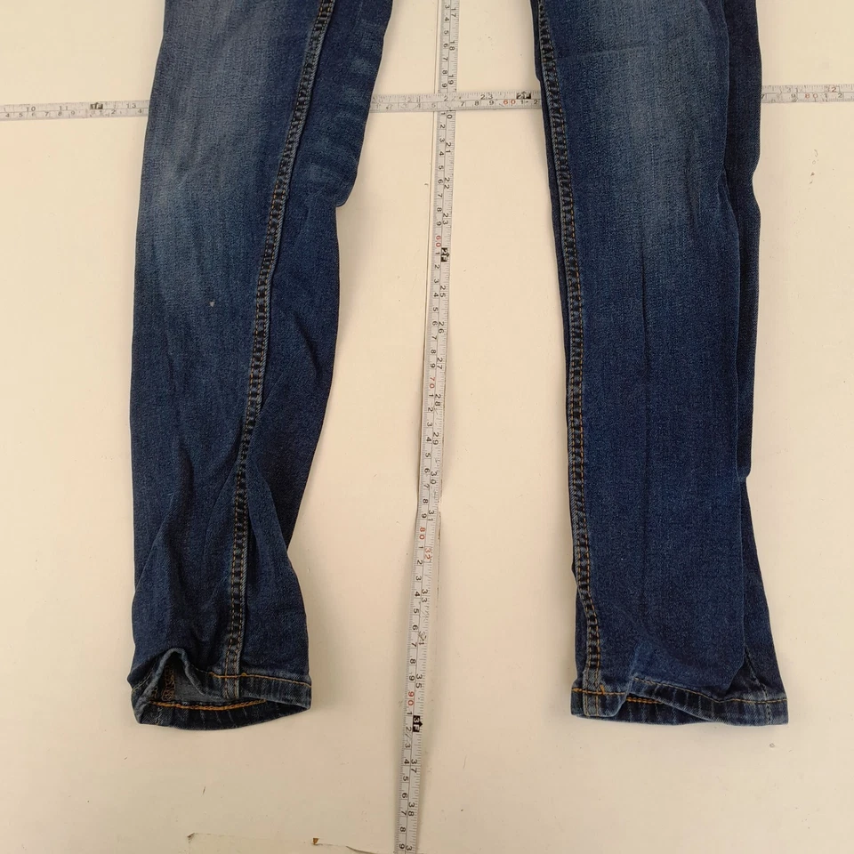 FIRE TRAP JEANS W28 L30 AZUL PARA HOMBRE SKINNY DENIM STRETCH - Imagen 3 de 4