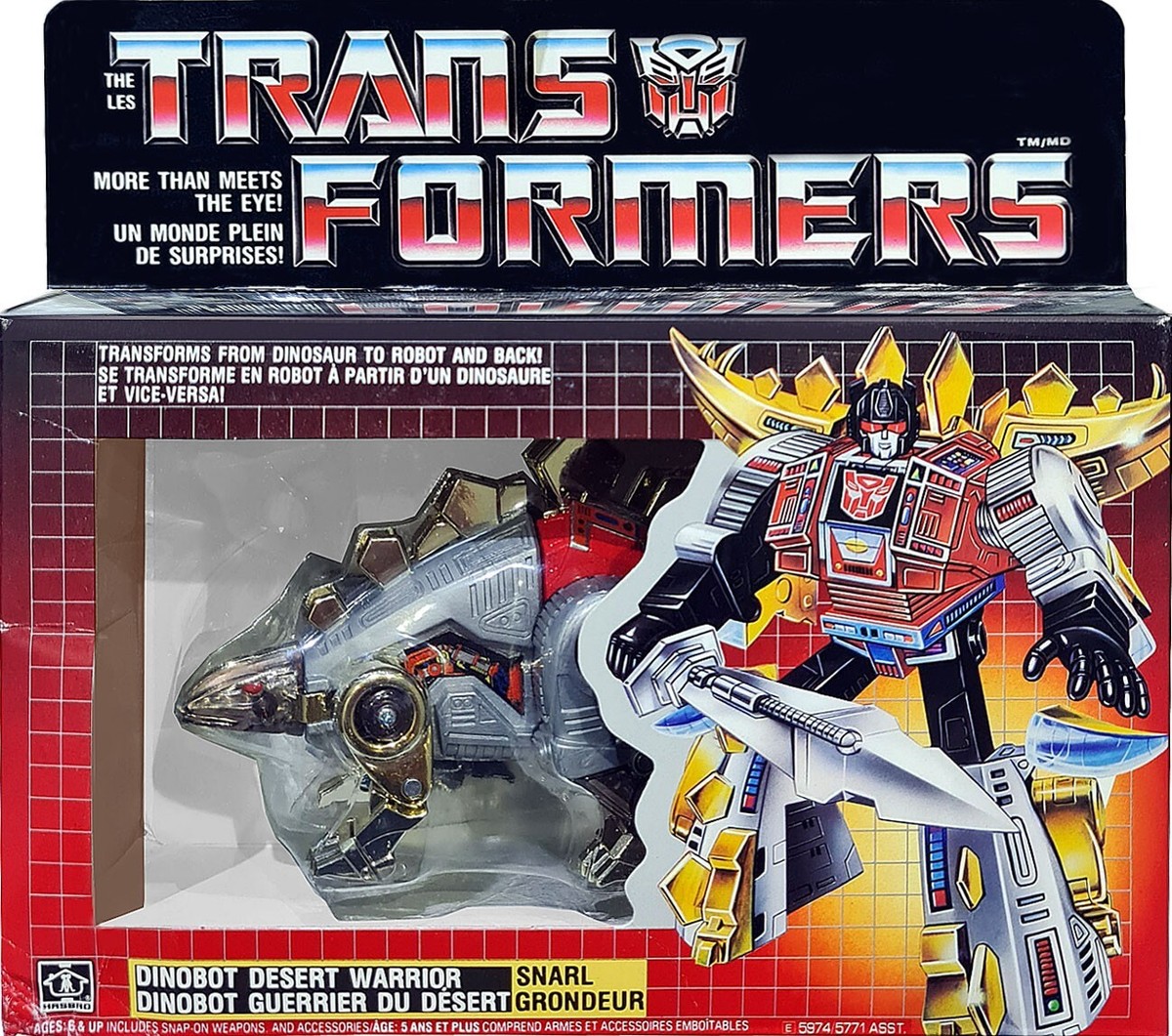 Transformers Dinobot Snarl, Takara, Vintage G1 1984 Collectible