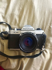 Asahi Pentax K1000 35mm SLR Manual Focus w/ SMC Pentax-A 50mm f/2 Strap