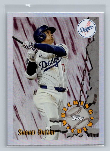 2024 Topps Archives Shohei Ohtani #96WC-8 1996 Topps Wrecking Crew Dodgers